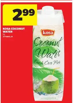 Real Canadian Superstore KOSA COCONUT WATER offer