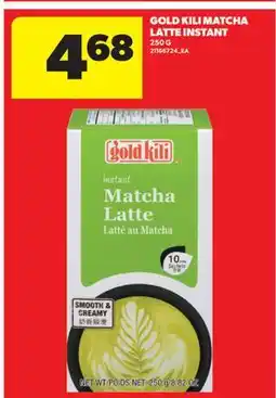 Real Canadian Superstore GOLD KILI MATCHA LATTE INSTANT offer