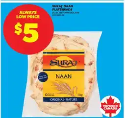 Real Canadian Superstore SURAJ NAAN FLATBREADS, 10' S offer