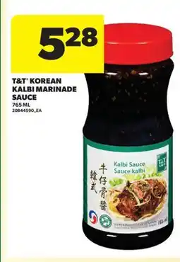 Real Canadian Superstore T & T KOREAN KALBI MARINADE SAUCE offer