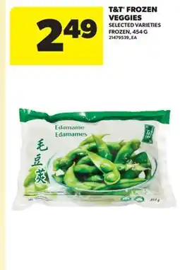 Real Canadian Superstore T & T FROZEN VEGGIES offer