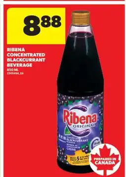 Real Canadian Superstore RIBENA CONCENTRATED BLACKCURRANT BEVERAGE offer
