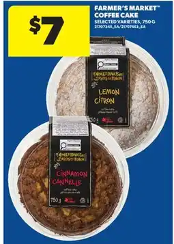 Real Canadian Superstore FARMER'S MARKET COFFEE CAKE offer