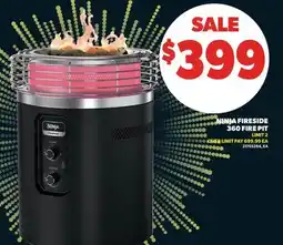 Real Canadian Superstore NINJA FIRESIDE 360 FIRE PIT offer