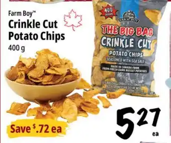 Farm Boy Farm Boy Crinkle Cut Potato Chips offer