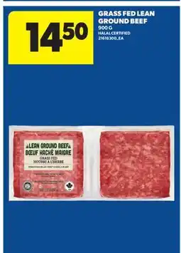 Real Canadian Superstore GRASS FED LEAN GROUND BEEF offer