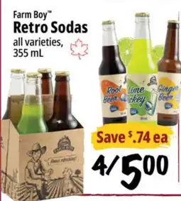 Farm Boy Farm Boy Retro Sodas offer