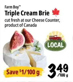 Farm Boy Farm Boy Triple Cream Brie offer