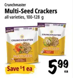 Farm Boy Crunchmaster Multi-Seed Crackers offer