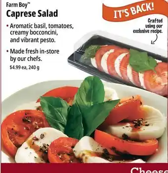 Farm Boy Farm Boy Caprese Salad offer