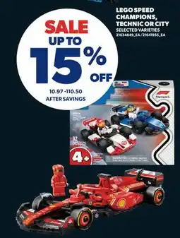 Real Canadian Superstore LEGO SPEED CHAMPIONS, TECHNIC OR CITY offer