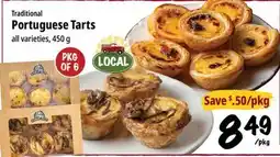 Farm Boy Traditional Portuguese Tarts offer