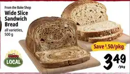 Farm Boy From the Bake Shop Wide Slice Sandwich Bread offer