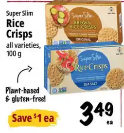 Farm Boy Super Slim Rice Crisps offer