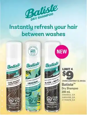 Real Canadian Superstore BATISTE DRY SHAMPOO offer