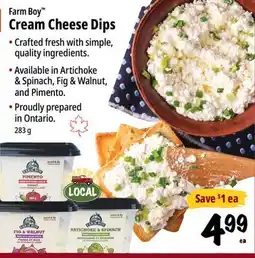 Farm Boy Farm Boy Cream Cheese Dips offer