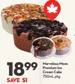 Longo's Marvelous Moos Premium Ice Cream Cake offer
