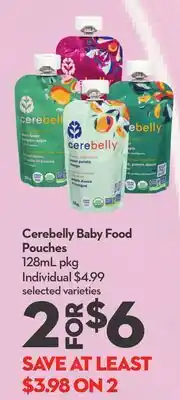 Longo's Baby Food Pouches offer