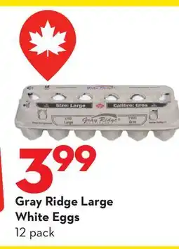Longo's Gray Ridge Large White Eggs offer
