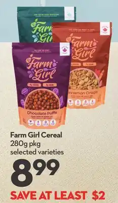 Longo's Farm Girl Cereal offer