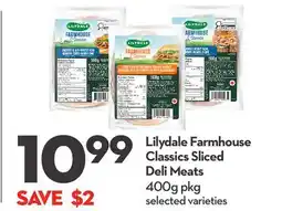 Longo's Lilydale Farmhouse Classics Sliced Deli Meats offer