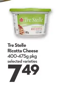 Longo's Tre Stelle Ricotta Cheese offer
