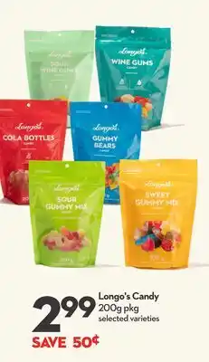 Longo's Candy offer