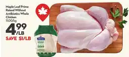 Longo's Raised Without Antibiotics Whole Chicken offer