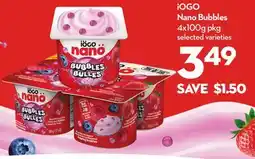 Longo's Nano Bubbles offer
