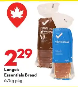 Longo's Bread offer