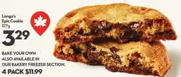 Longo's Epic Cookie offer