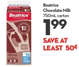 Longo's Beatrice Chocolate Milk offer