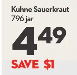 Longo's Sauerkraut offer