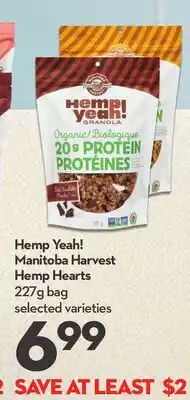 Longo's Hemp Yeah! Manitoba Harvest Hemp Hearts offer
