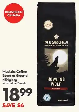 Longo's Coffee Beans or Ground offer