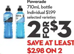 Longo's Powerade offer