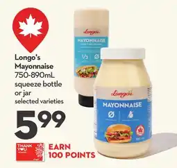 Longo's Longo's Mayonnaise offer