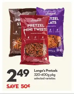 Longo's Pretzels offer