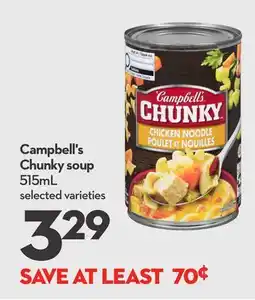 Longo's Campbell's Chunky soup offer
