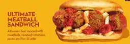 Longo's ULTIMATE MEATBALL SANDWICH offer