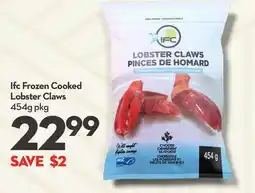 Longo's Frozen Cooked Lobster Claws offer