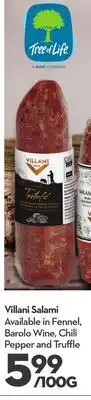 Longo's Villani Salami offer