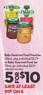 Longo's Food Pouches or Jar offer