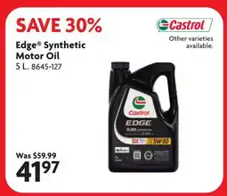 Home Hardware Edge Synthetic Motor Oil offer