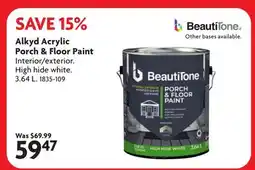Home Hardware Alkyd Acrylic Porch & Floor Paint offer