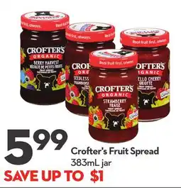 Longo's Crofter's Fruit Spread offer