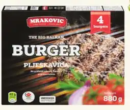 Longo's Frozen Big Balkan Beef Burger offer