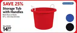 Home Hardware Storage Tub with Handles offer