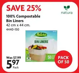 Home Hardware 100% Compostable Bin Liners offer
