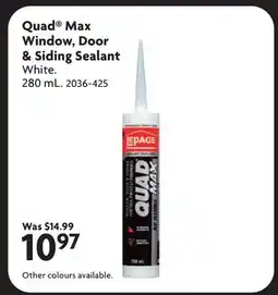 Home Hardware Quad Max Window, Door & Siding Sealant offer